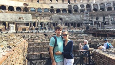 couple on vacation