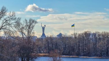 kyiv ukraine in winter