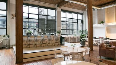 The riveter co-working space.